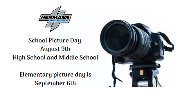 Wagner Picture Information for August 9th picture day