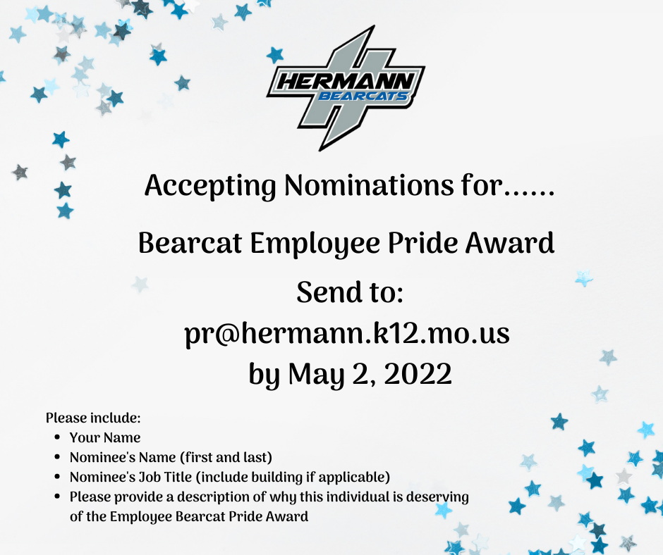 Bearcat Pride Nominations being accepted