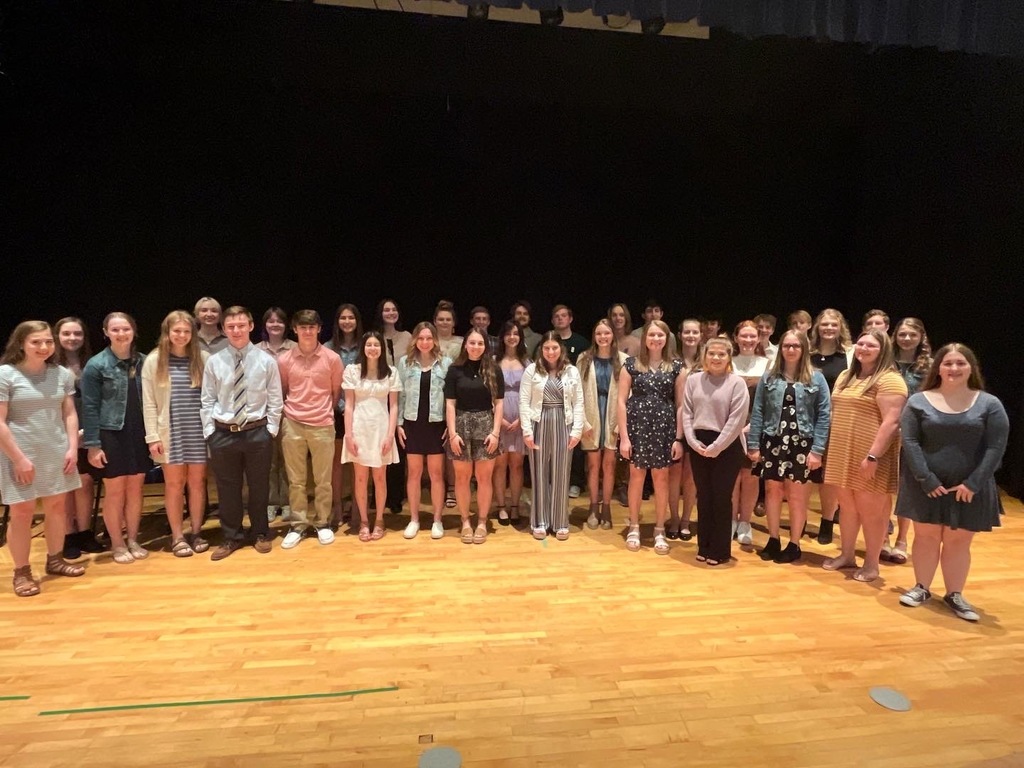 National Honor Society - group picture