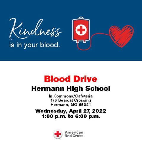 Blood Drive HHS on April 27 2022
