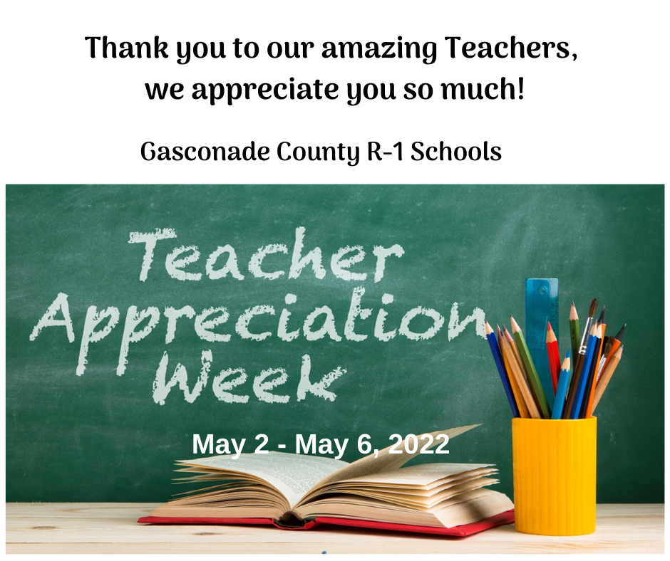 Teacher Appreciation Week 2022 - GCR1