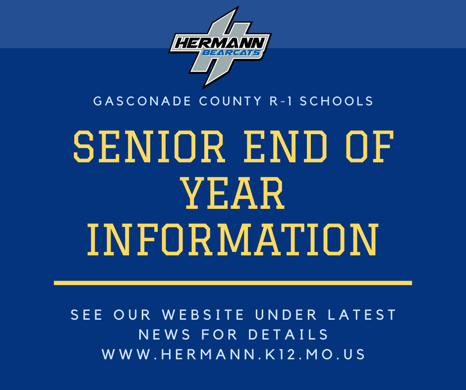 Senior End of Year Information - May 2022