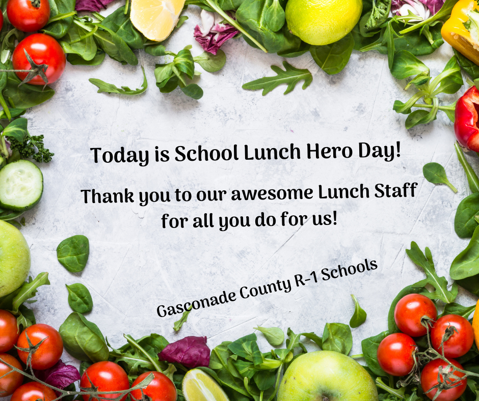 School Lunch Hero Day - May 6 2022