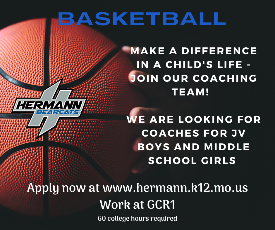 Basketball Coaching positions available at Hermann