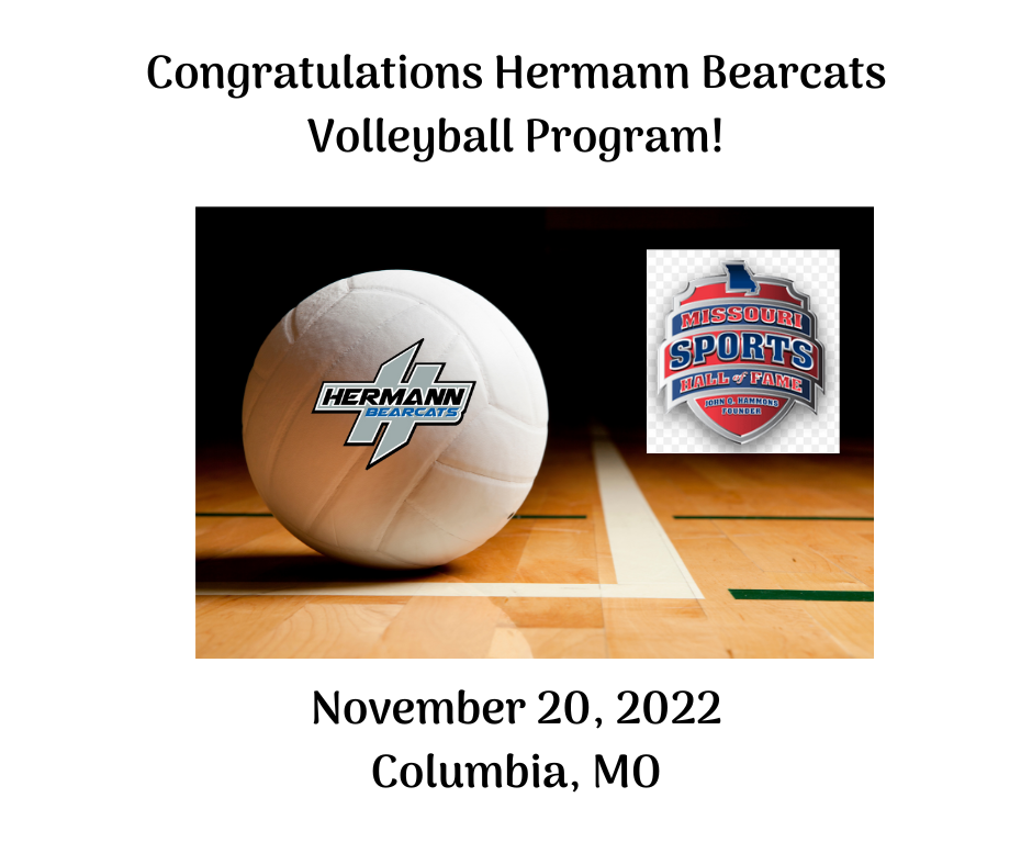 Hermann Volleyball MO Hall of Fame - Nov 20 2022