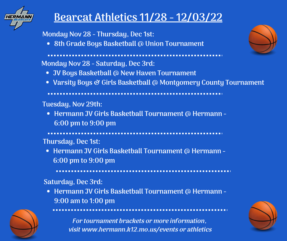 Bearcat Athletics Nov 28 - Dec 3, 2022