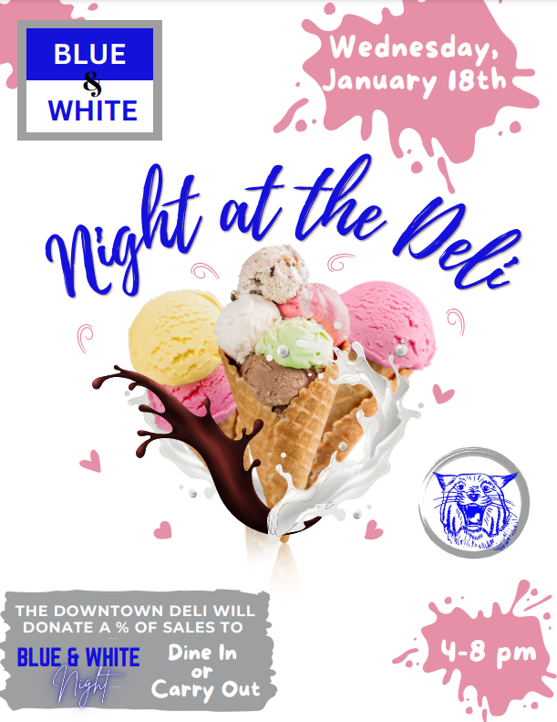 Blue and White Night at the Deli - January 18 2023
