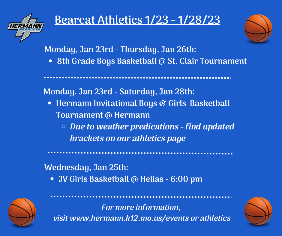 Bearcat Athletics Jan 23 - 28, 2023