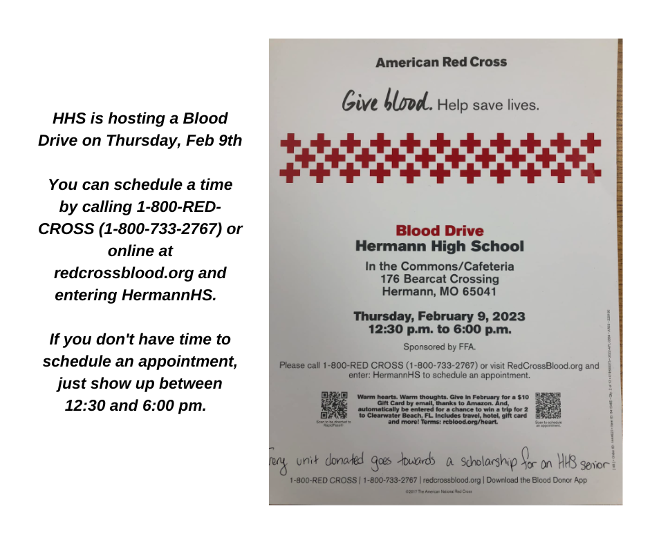 Blood Drive Feb 9 2023