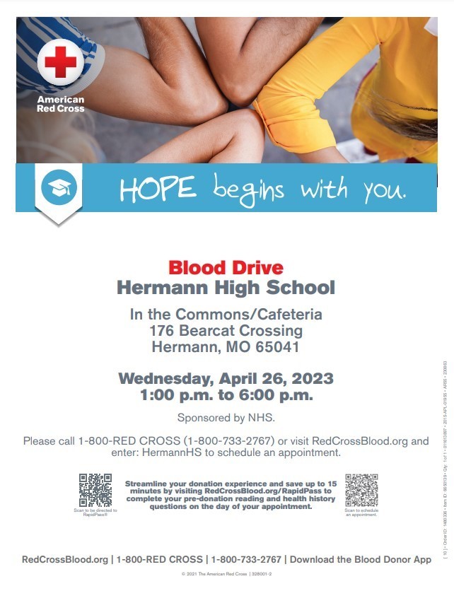 Blood Drive April 26 2023