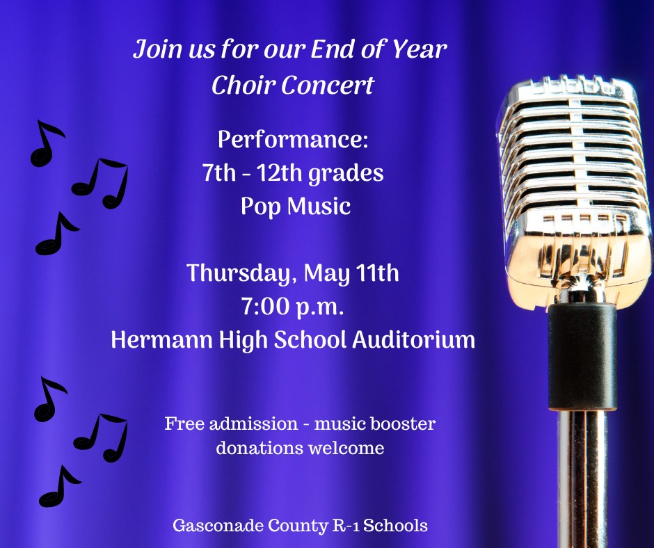 Choir Concert May 11 2023