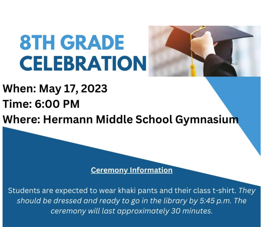 8th Grade Promotion May 17 2023